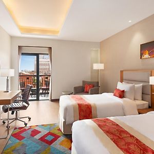 Deluxe Twin Room City View Balcony Non Smoking on Food Soft Beverages